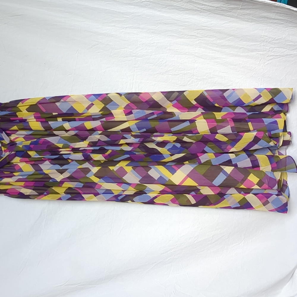 Moda dress bright colourful maxi large - Picture 13 of 17